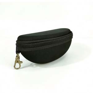 Étui à lunettes de soleil personnalisé en EVA noir rigide, petit, étanche, écologique, pour voyage - Product Image 2