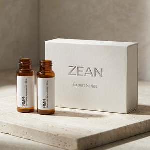 Professional NMN Vial <b>Labels</b> Premium Matte White Stickers for Anti Aging Lyophilized Powder <b>Packaging</b> - Product Image 1