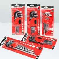 Maxpower 9 Buah Set Kunci Hex Allen Ujung Bola Metrik Panjang