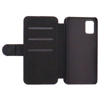 Porte-cartes de luxe en cuir Pu couverture arrière rigide 5g 4g étui de téléphone pour Samsung Galaxy A12 A22 A32 A51 A71 sac de téléphone étanche CASTA