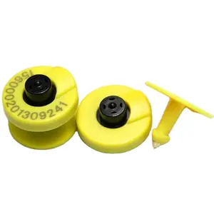 Tag RFID per Pecore Impermeabile, Etichetta Auricolare in TPU per Animali, Chip RFID in Plastica OEM per Bestiame, Portata 1-10m - Product Image 1