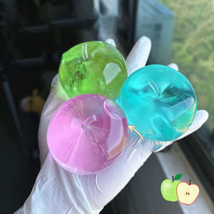 Nuevo Juguete Antiestrés de Malta Rosa con Diseño de Manzana, Bola Blanda de Levantamiento Lento, Regalo para Niños y Adultos, Alivio de la Fatiga - Product Image 1
