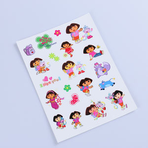 Autoadesivi svegli del fumetto di movimento del anime divertente del giocattolo dell'unicorno delle ragazze impermeabili autoadesive su ordinazione per i bambini - Product Image 2