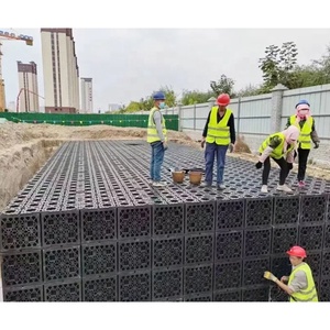 Tanque <span class=keywords><strong>de</strong></span> cuenca modular <span class=keywords><strong>de</strong></span> almacenamiento <span class=keywords><strong>de</strong></span> agua <span class=keywords><strong>de</strong></span> lluvia PP, cisterna subterránea <span class=keywords><strong>de</strong></span> detención y retención <span class=keywords><strong>de</strong></span> aguas pluviales con el mejor <span class=keywords><strong>precio</strong></span> - Product Image 5