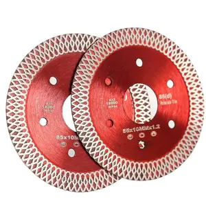 High Quality 100-350mm Custom X Mesh Dry or Wet Diamond Cutting Saw Blades for Tile Ceramic Stone and Concrete