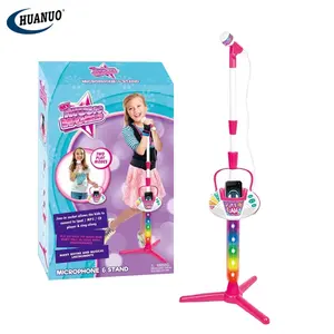 Neue Kinder Musikspiel mikrofon verstellbares Ständer Spielzeug MP3-Player Mikrofon Spielzeug