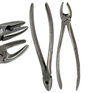 Set 2 Upper Molar Extracting Forceps MD1 + MD2 Mead Pattern German Stainless Steel Manual CE Certified General Surgery Dental - Product Image 1