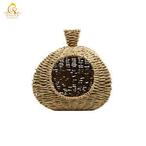 EUR <span class=keywords><strong>VET</strong></span> en iyi seçim için Pet yatak kedi bacaklar var Handwoven el yıkama kedi Rattan yatak ev tasarımları özelleştirilmiş el yapımı - Product Image 3