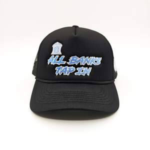 Gorra Trucker de Espuma Estilo OTTO Vintage, Bordado de Logotipo Personalizado, Alta Calidad OEM, MOQ Bajo, 5 Paneles, Malla Trasera, Cierre a Presión, para Hombre - Product Image 5