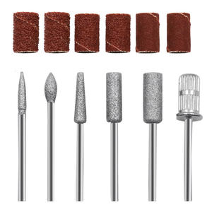 12 pièces/ensemble Mini forets à ongles lime à ongles électrique conseils de polissage tête de meulage Nail Art bandes de ponçage manucure Kits d'outils rotatifs - Product Image 3