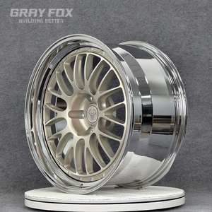ล้อฟอร์จสีโรสโกลด์ด้านแบบกำหนดเองของ Gray Fox ขนาด 18 19 20 21 22 นิ้ว 5x112 5x120 5x114.3 สำหรับ <span class=keywords><strong>Alphard</strong></span> Cayenne BMW X5 SUV - Product Image 2