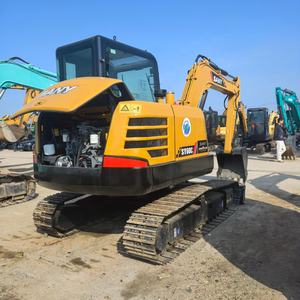 Goede Staat Tweedehands Graafmachine Gebruikt Sy60c Originele Gebruikte Sany Mini Graafmachine Te Koop - Product Image 1