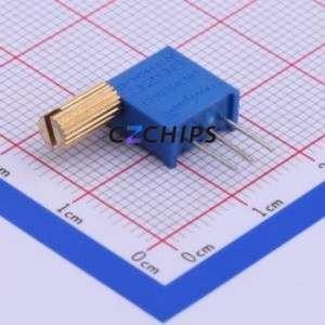 Résistance/potentiomètre réglable 3296X-1-103-8mm, composant traversant (THT), résistance 10kOhm 10% - Product Image 1