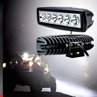 Projecteur marin LED étanche IP68 EURS 6LED 18W, éclairage de travail, accessoires neufs pour ampoules de voiture