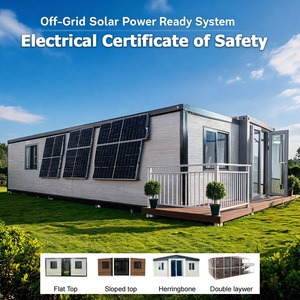 Villa Prefabricada de Lujo, 3 Dormitorios, 2 Baños, <span class=keywords><strong>Casa</strong></span> Contenedor Expandible con Sistema Eléctrico Preinstalado para Soluciones de Vida Fuera de <span class=keywords><strong>la</strong></span> Red - Product Image 2