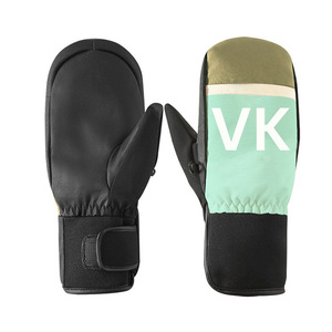 Gants de <span class=keywords><strong>ski</strong></span> imperméables et coupe-vent en gros pour l'<span class=keywords><strong>hiver</strong></span>, mitaines de <span class=keywords><strong>ski</strong></span> personnalisables avec logo, gants de snowboard en cuir - Product Image 5
