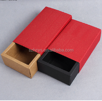 Papier kraft recyclable avec impression personnalisée Boîte blanche de qualité supérieure pour l'artisanat Tiroir à bijoux style boîte d'emballage