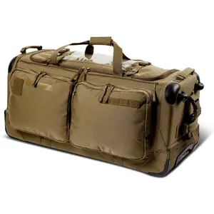 Extra Large Trolley Tactical 126L Rolling Gear Bag For Warriors Tactical Roller Gear Travel Duffel Bag With Wheel