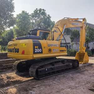 Nouvelles excavatrices d'occasion Komatsu PC200-8 authentiques pelles sur chenilles d'occasion japonaises PC200-8 pelleteuses japonaises de 20 tonnes - Product Image 2