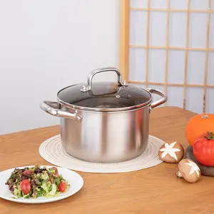 Xinyuan Kaserol Set Pot Mode Atas, Peralatan Masak Titanium Antilengket Cocinar Conjinto