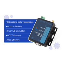 Convertisseur Série W610 vers Wi-Fi/Ethernet 1*RS232 1*RS485 10/100 Mbps Modbus RTU vers TCP SSL MQTT -40~85 ℃   pour SCADA BAS