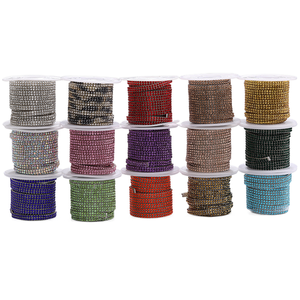 Le strisce d'acqua a doppia fila più vendute di Yunrs possono essere staccate e incollate insieme per accessori per capelli fai-da-te all'ingrosso. - Product Image 1