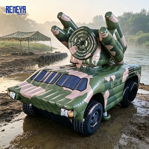 REMEYA – Leurre radar missile gonflable de qualité supérieure avec temps de gonflage et motif de camouflage pour l'entraînement en extérieur - Product Image 1