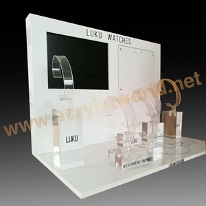 ตู้โชว์นาฬิกาอะคริลิคพร้อมจอ LCD สำหรับโฆษณาและจัดแสดงสินค้าคุณภาพสูง เหมาะสำหรับเคาน์เตอร์ขายปลีกและงานนิทรรศการ - Product Image 6