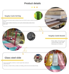 Parque <span class=keywords><strong>de</strong></span> Aventuras Comercial para Centros Comerciales, Parque Infantil Naughty Fort, Circuito <span class=keywords><strong>de</strong></span> Cuerdas, Proyecto Llave en Mano Certificado por <span class=keywords><strong>la</strong></span> Norma EN1176, Modular - Product Image 5