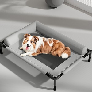 Tempat Tidur Hewan Peliharaan Lipat Semua Musim Universal untuk Anjing Kucing, Bernapas, Sejuk di Musim Panas, Dapat Dilepas, Dapat Dicuci, Bingkai Besi Terangkat - Product Image 3