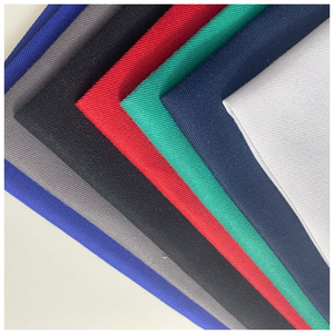 TC <span class=keywords><strong>cotone</strong></span> in pioppo Twill tessuto tinto Plain Spandex Gabardine per uniformi scolastiche e abiti in poliestere tessuto camicia - Product Image 5