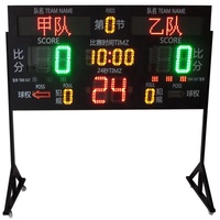 Tableau de bord de basket-ball numérique 24 secondes chronomètre de basket-ball 24 secondes horloge de tir tableau de score horloges de basket-ball à vendre