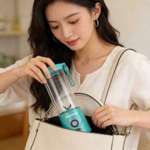 kitchen appliances Mini <b>Blender</b> Battery Power <b>protein</b> shake machine <b>blender</b> fruit mixer portable cup <b>blender</b> mini shaker <b>protein</b> - Product Image 4