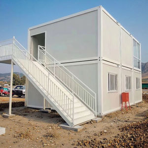 <span class=keywords><strong>บ้าน</strong></span>คอนเทนเนอร์เหล็กสำเร็จรูปแบบโมดูลาร์ ถอดประกอบได้ ปรับแต่งได้อย่างเต็มที่ อพาร์ทเมนต์ <span class=keywords><strong>2</strong></span> <span class=keywords><strong>ชั้น</strong></span> ดีไซน์อุตสาหกรรม - Product Image 3