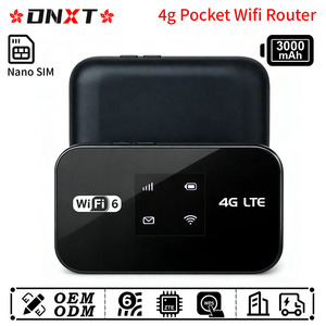 Router WiFi Portátil DNXT WiFi6 300Mbps, WiFi Móvil WPS, 3000mAh, Modo AP, Tipo-C, WiFi de Bolsillo, Precios, Uso en Viajes - Product Image 1