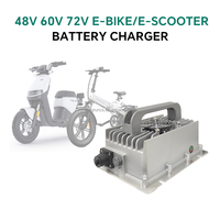 Chargeur rapide 800W étanche portable 12v 24v 36v 48v 72v pour vélo électrique, bateau, scooter, chargeur de batterie OBC