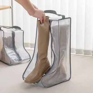 Sac de rangement portable personnalisé de haute qualité pour bottes, sac de sport en toile, sacs de voyage anti-poussière pour chaussures - Product Image 5