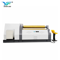 Máquina de Rolado de Placas CNC W12CNC de 4 Rodillos, Dobladora de Cuatro Rodillos CNC, Equipo de Doblado de Tanques de Acero Grueso