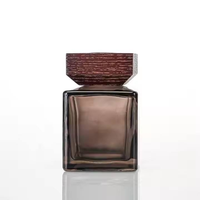Nouvelle Arrivée Bouteille en Verre Carrée de Luxe avec Bouchon pour Diffuseur de Roseaux Naturels 100ml 150ml 200ml 500ml