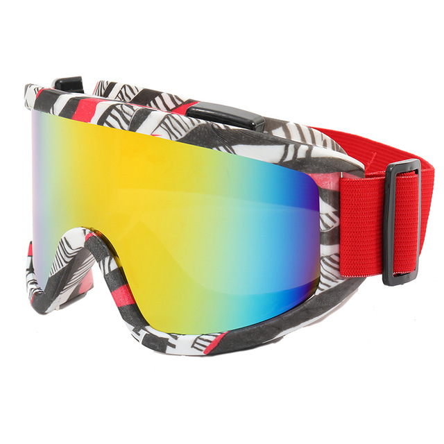 ZHIHENG Wholesale High Quality Design Custom Ski Snow Goggles Anti Fog UV Protection Ski Goggles