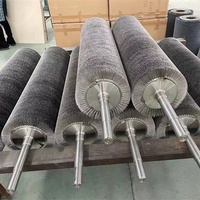 Prix d'usine Brosse de cylindre en spirale vers l'extérieur Brosse de bobine en spirale Brosse de rouleau de cylindre vers l'extérieur