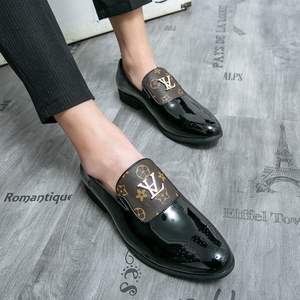 Zapatos Casuales de Cuero Genuino para Hombre, Color Marrón, Antideslizantes, Flexibles, con Cordones, para Discoteca - Product Image 5