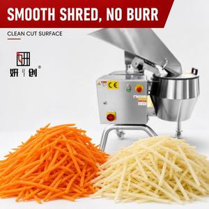 Trancheuse <span class=keywords><strong>à</strong></span> légumes automatique <span class=keywords><strong>à</strong></span> haut rendement en acier inoxydable 304 pour pommes de terre, carottes, radis, gingembre, oignons, <span class=keywords><strong>tomates</strong></span>, champignons - Product Image 3