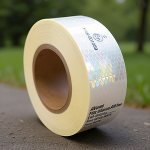 เทปสะท้อนแสงแบบมีกาว 104R-001059 E11 แถบเตือนความปลอดภัยสำหรับทำเครื่องหมายบนยานพาหนะ - Product Image 3