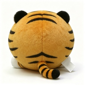 Peluche de tigre esférico personalizado y adorable, peluche de tigre suave en forma de bola, peluche de tigre redondo en forma de bola - Product Image 5