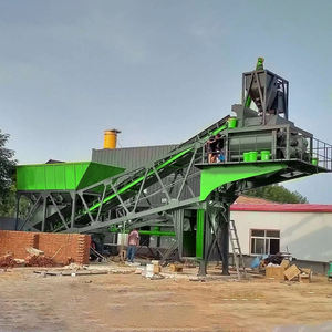 Prix d'usine - Fabricant de centrales à béton - Centrale à béton mobile préfabriquée de 25 à 50 m3/h à vendre - Product Image 1