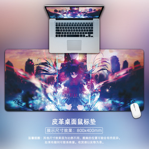 Sanxing Anime Leather <b>Mouse</b> Pad 800x400mm Rectangular Office Desk Mat Custom Design - Product Image 3