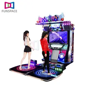 Aantrekkelijke Muntautomaat Voor Kinderen Muziek Melodie Verlichting Amusement Arcade Dansen Game Machine Voor Verkoop
