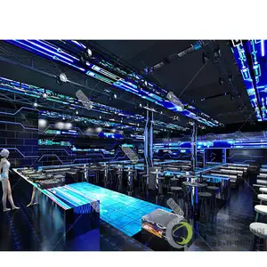 Casa famosa para clubes noturnos, mobília para bar com design de encaixe para clubes noturnos