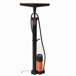 High Pressure Air Pump With Gauge For Bicycle Motorcycle <b>Car</b> Basketball <b>Football</b> Manual Hand Pump - Product Image 1